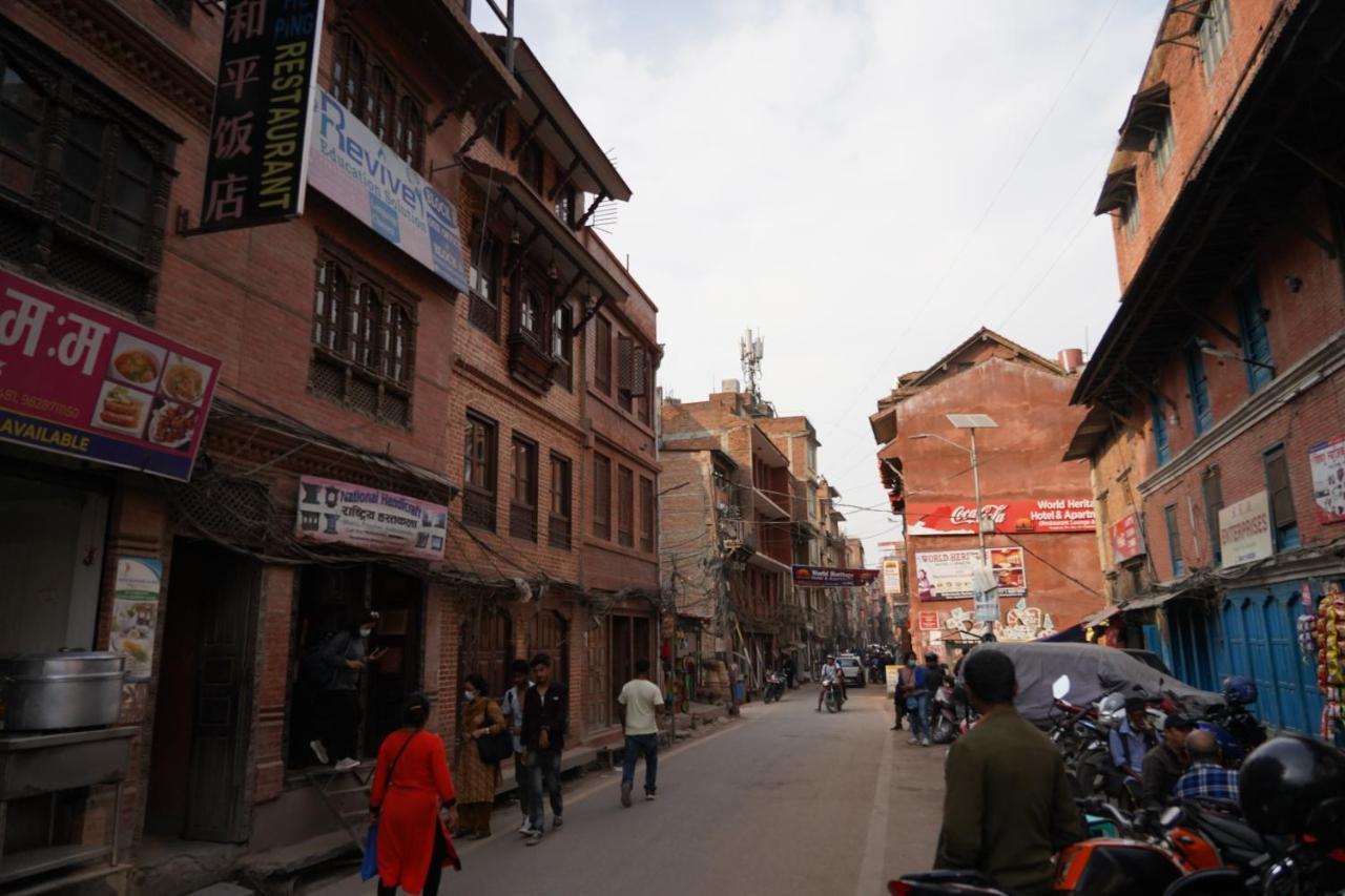 Studio Apartment At Unesco Heritage Site Kathmandu Bagian luar foto